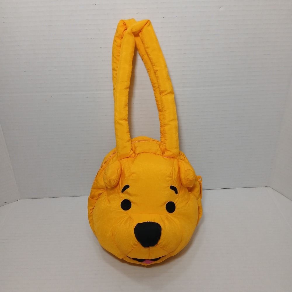 Vintage Disney Winnie The Pooh Puffalump Style Purse Bag Rare HTF